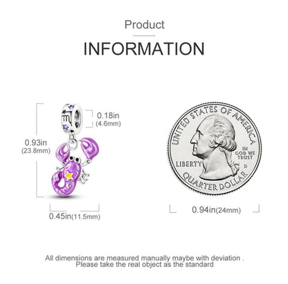 Luminous Zodiac Sign Scorpio Dangle Charm