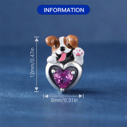 Puppy Dog with Heart