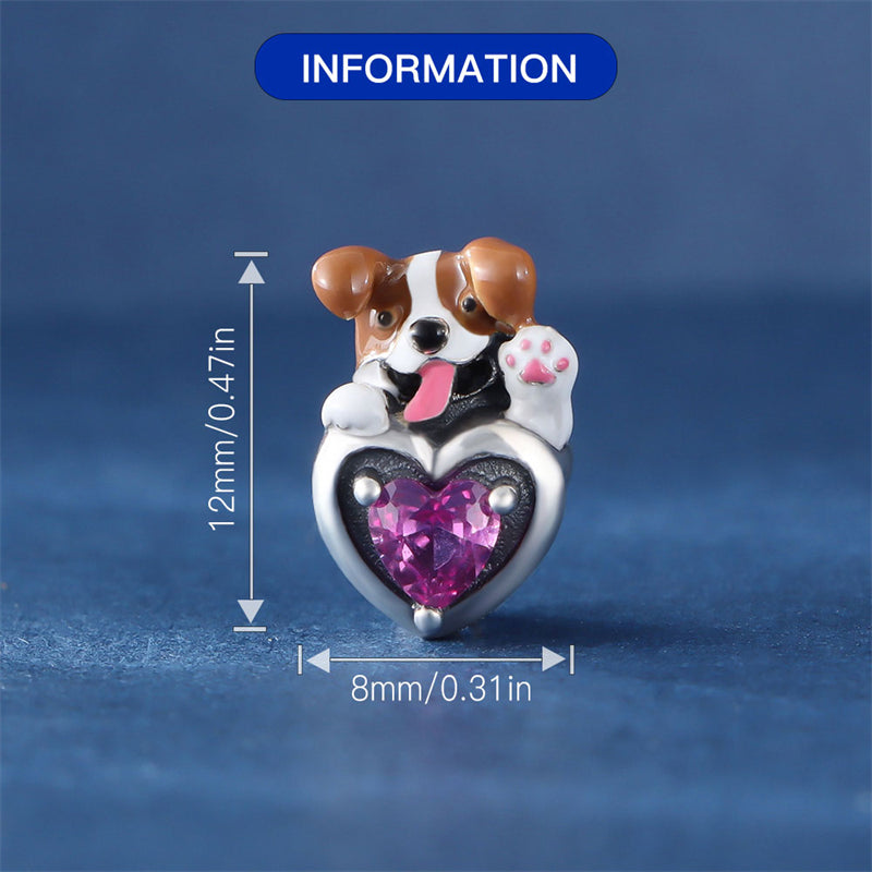 Puppy Dog with Heart