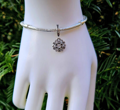 Snowflake Dangle Charm
