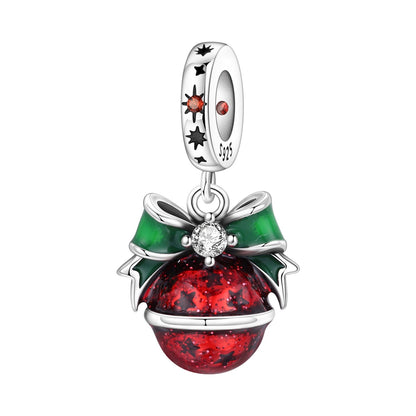 Festive Holiday Bauble Charm