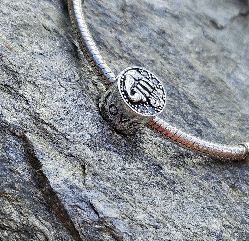 Fist Bump Family Love Charm