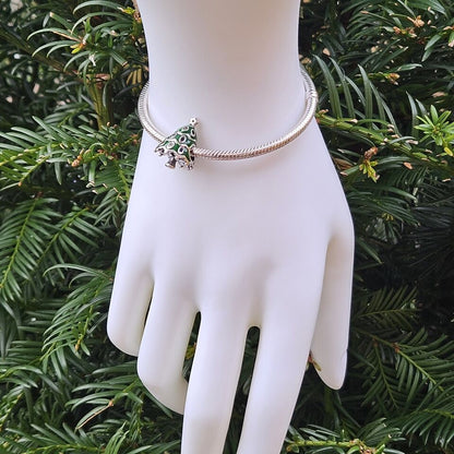 Green Christmas Tree Charm