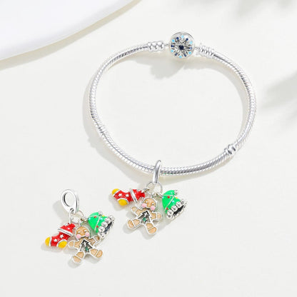 Festive Gingerbread Delight Charm