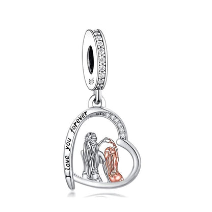 Forever Love Charm for Mum and Daughter