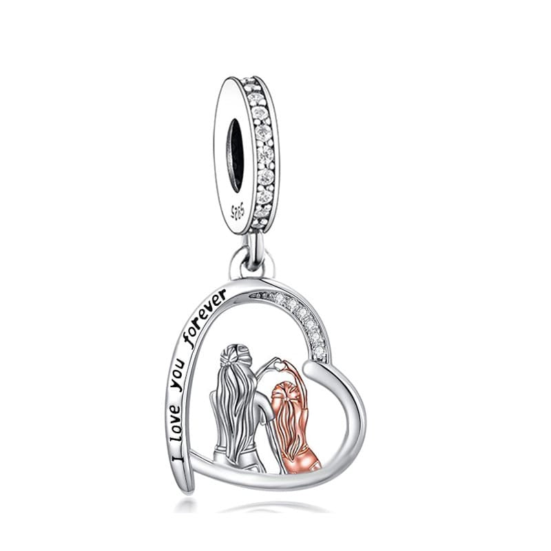 Forever Love Charm for Mum and Daughter