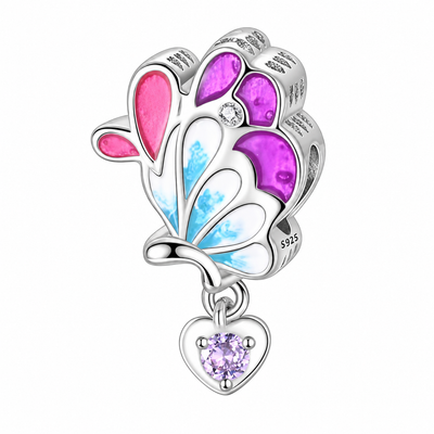 925 sterling silver butterfly charm