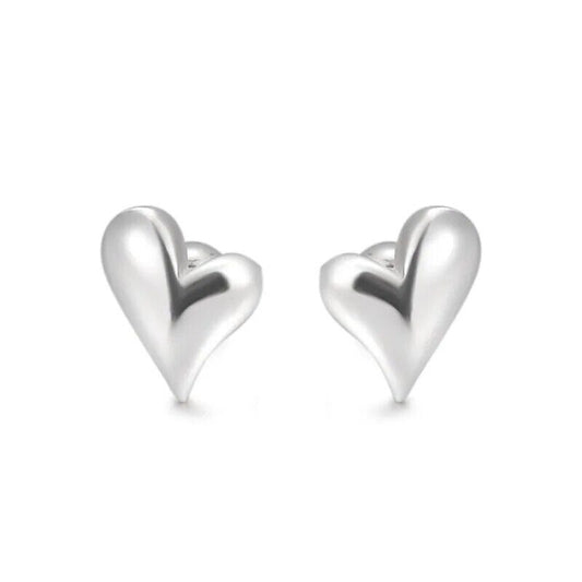 Heart Stud Earrings