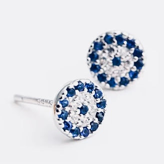 Evil Eye Stud Earrings