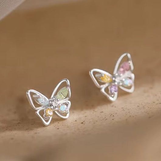Summer Butterfly Stud Earrings
