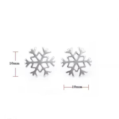 Frozen Whisper Stud Earrings