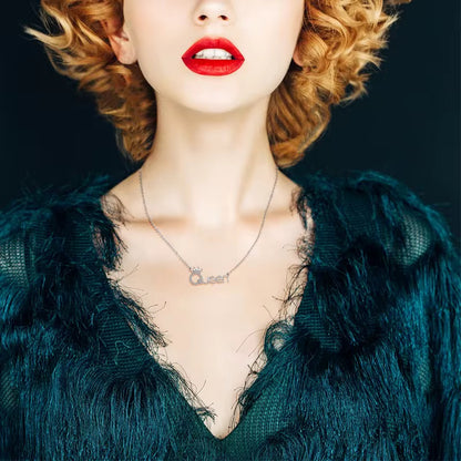Queen Crown Necklace