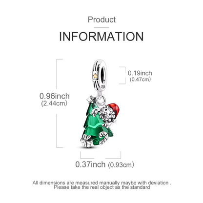 Murano Santa Surprise Dangle Charm