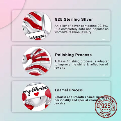 Merry Christmas Gnome Charm