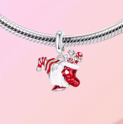Santa's Sweet Stocking Charm