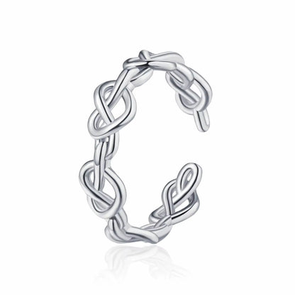 Sterling Silver Love Knot Ring