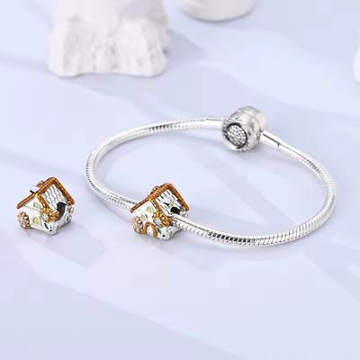 Sunshine Cottage Charm 925 Sterling Silver