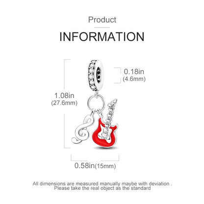 Guitar & Music Lover Charm
