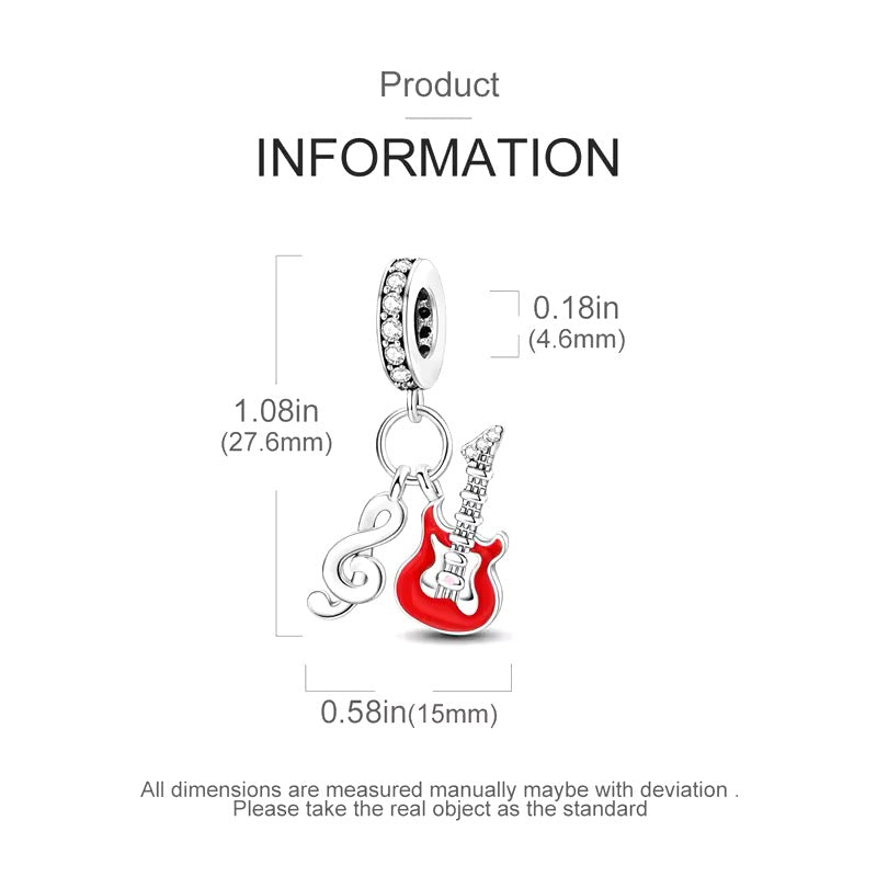 Guitar & Music Lover Charm