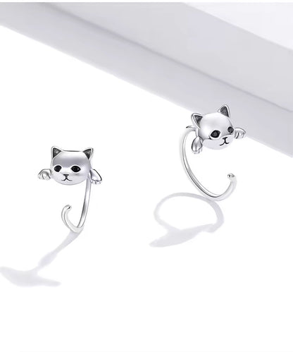 Cat Kitty Earrings