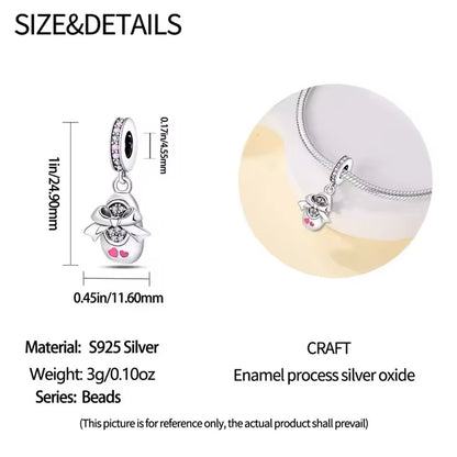 Baby Shoe Dangle Charm