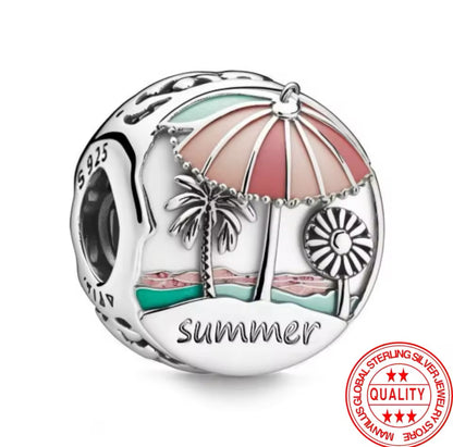 Summer Palm Tree Charm