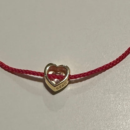 Heart & Heart whit Zircon Bracelet