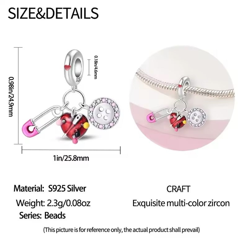 Sewing Kit Dangle Charm