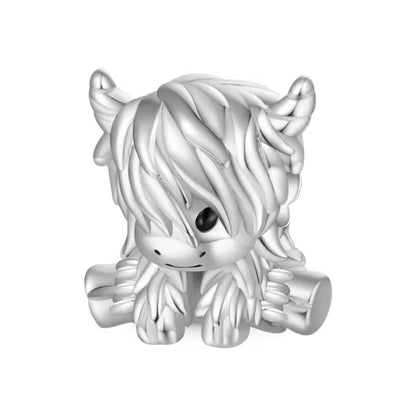 Scottish Cow Charm