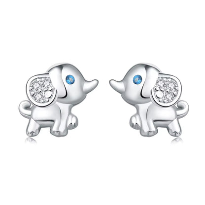 Elephant Stud Earrings