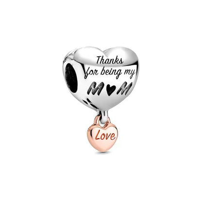Mother Day Heart Charm