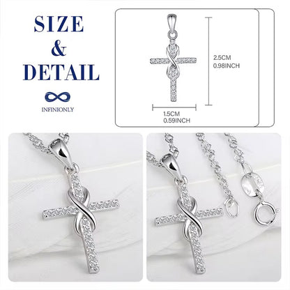 Cross Diamond Necklace