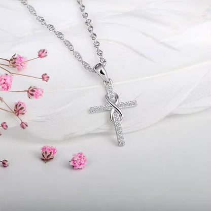 Cross Diamond Necklace