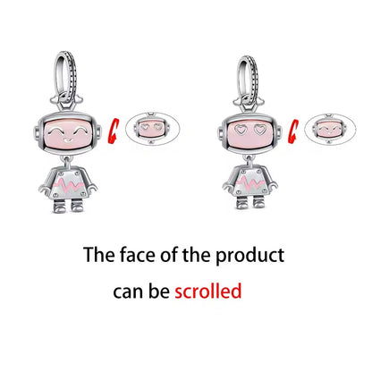 Robot Dangle Charm