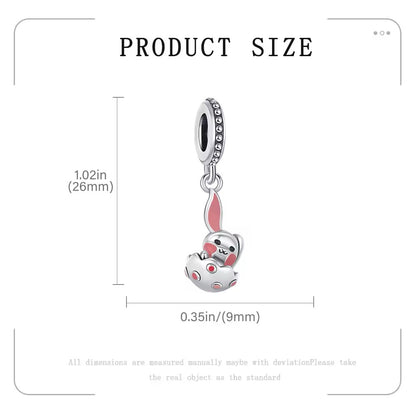 Easter Bunny Dangle Charm