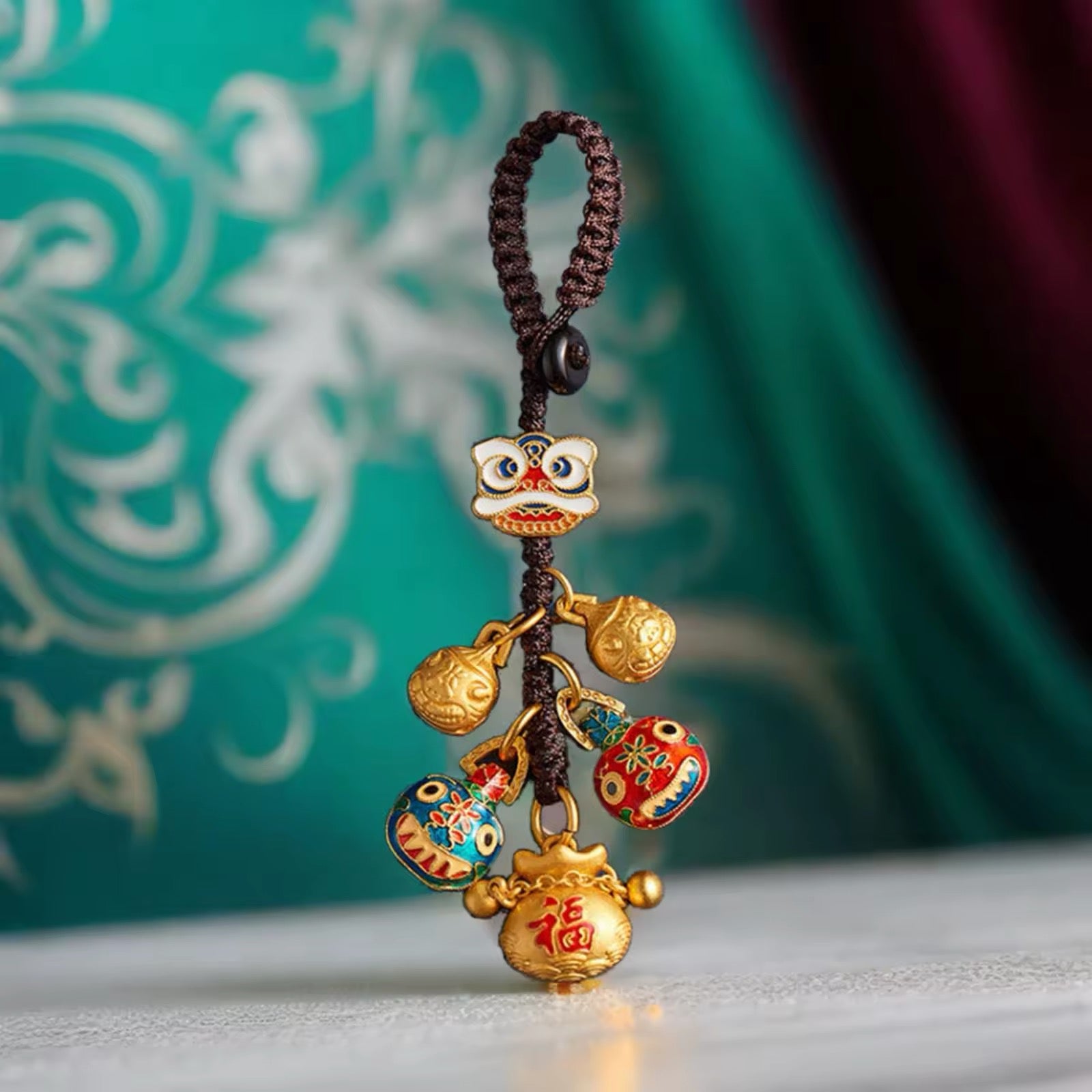 Fortune God Keychain