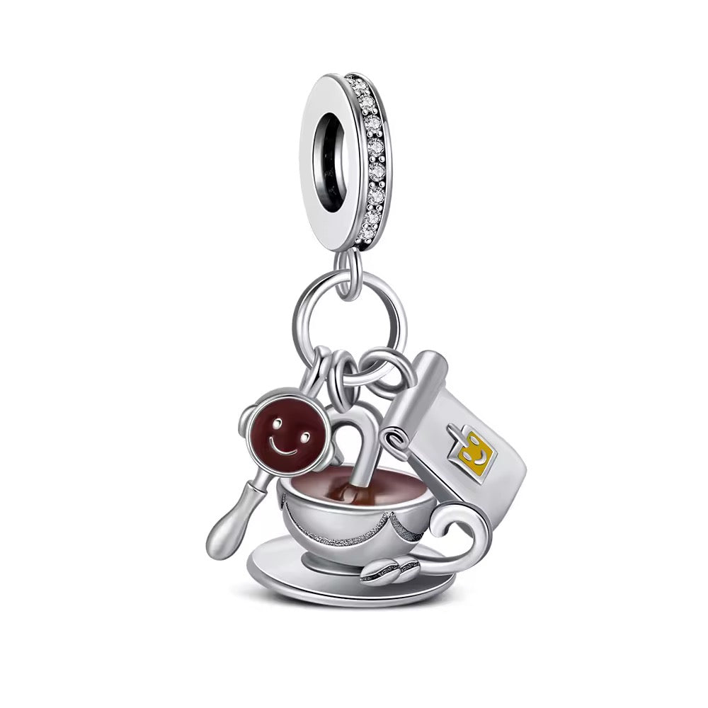 Coffee Cup Charm