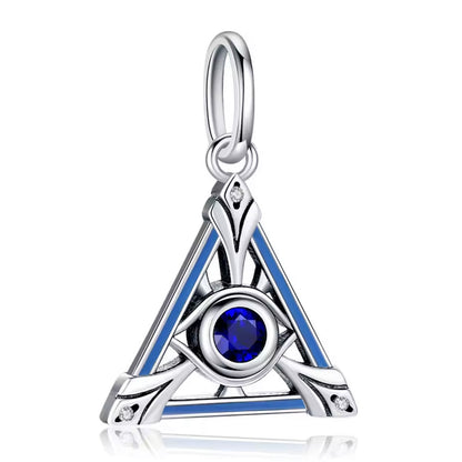 Mystic Eye Triangle Charm