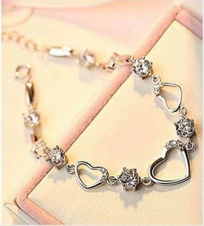 Hearts of Sparkle Bracelet