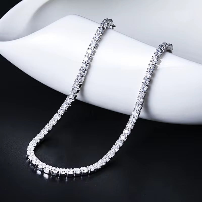 Luminous Angles Tennis Bracelet