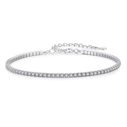 Luminous Angles Tennis Bracelet
