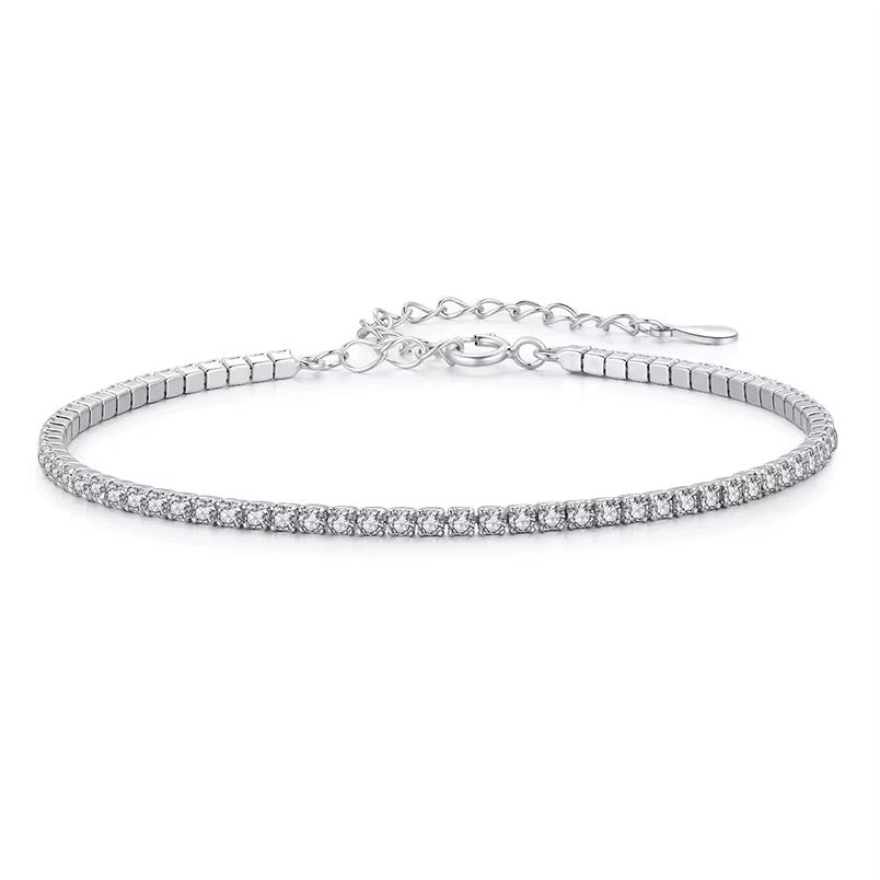 Luminous Angles Tennis Bracelet