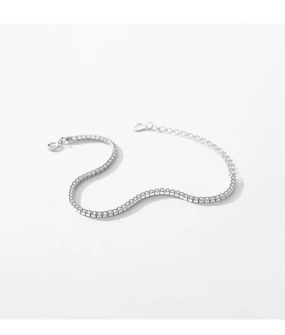 Luminous Angles Tennis Bracelet
