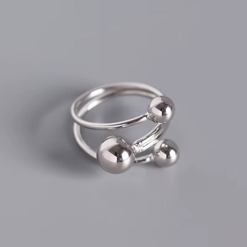 Silver Orbital Ring