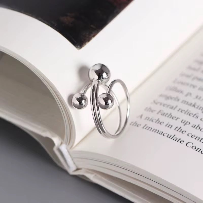 Silver Orbital Ring