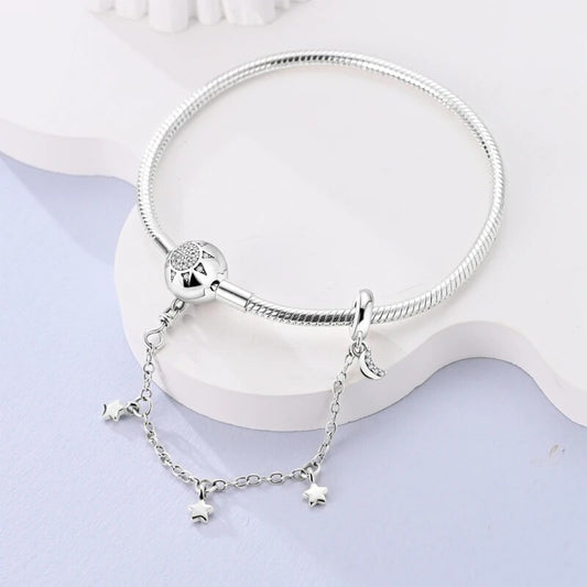 Bracelet Sun & Moon safety chain