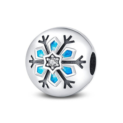 Snowflake Clip On Charm