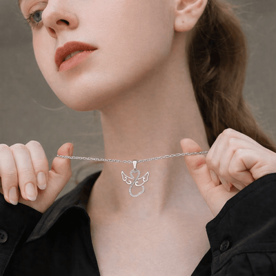 Angel Heart Wings Necklace Sparkling Love - bellissi