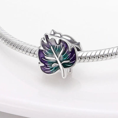 Autum Colourful Leaf Charm - bellissi