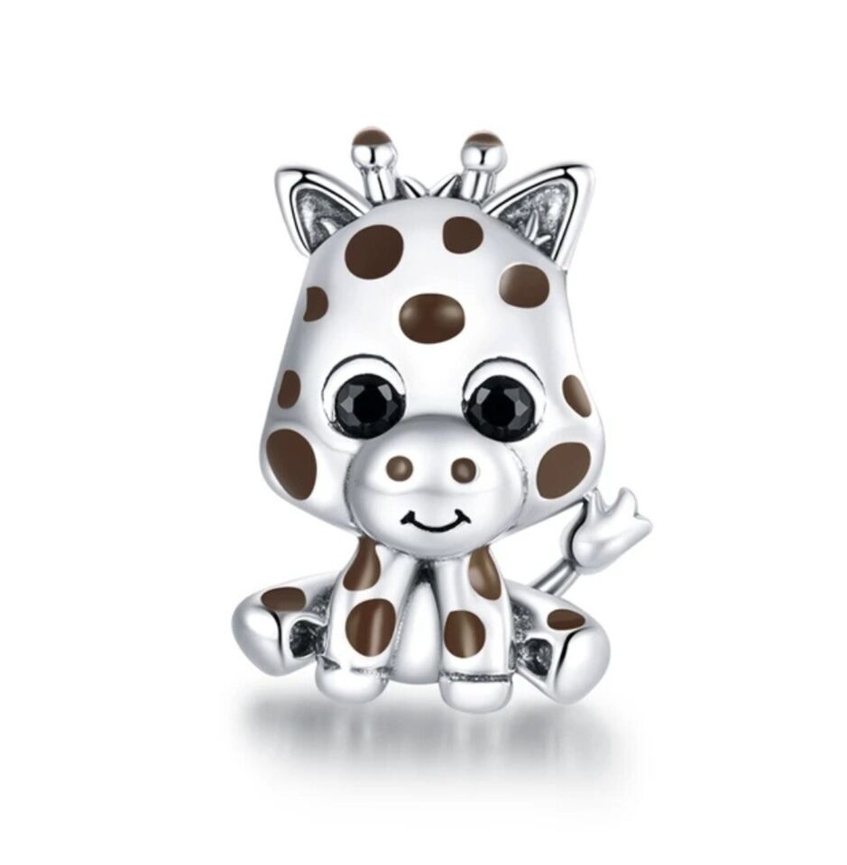 Baby Giraffe Charm - bellissi